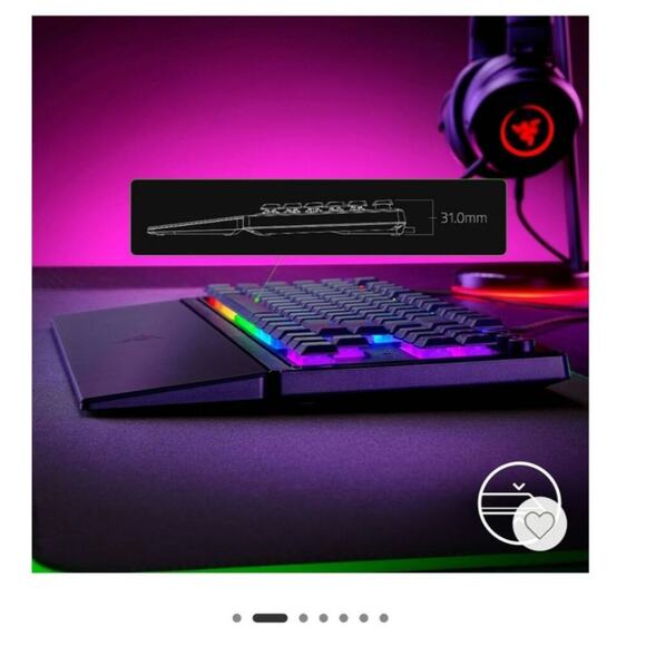 Razer Ornata V3 TKL Gaming Keyboard for PC - Picture 4 of 16